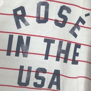 Rosé in the USA sleeveless shirt
